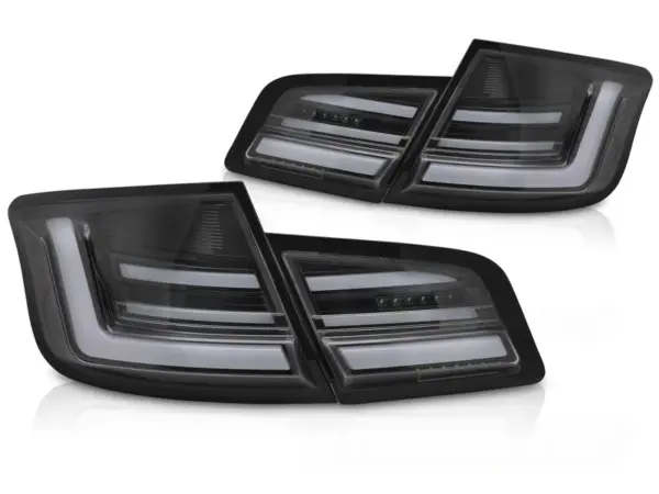 Baklykter BMW F10 10-13 Full LED SEQ Svart – bilde 2 av 2