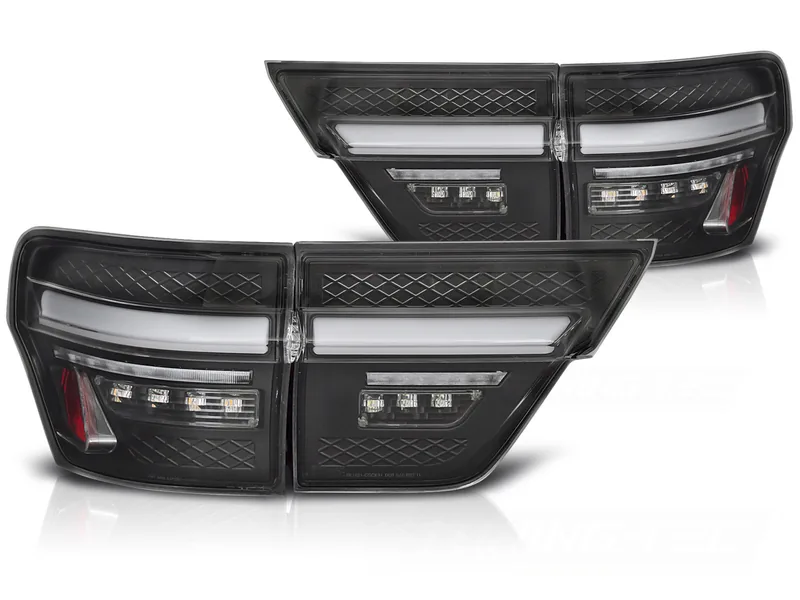 Baklykter Jeep Grand Cherokee WK2 11-13 LED Svart - Bilde 2