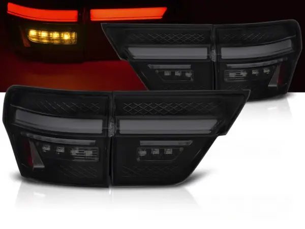 Baklykter Jeep Grand Cherokee WK2 11-13 LED Røykfarget – bilde 1 av 2