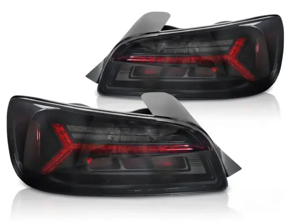 Baklykter Honda S2000 AP1 00-03 LED SEQ Svart/Røykfarget – bilde 2 av 2