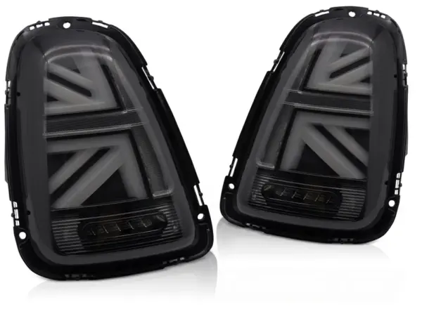 Baklykter Mini Cooper R56 R57 R58 R59 06-14 LED Bar SEQ Røykfarget – bilde 2 av 2