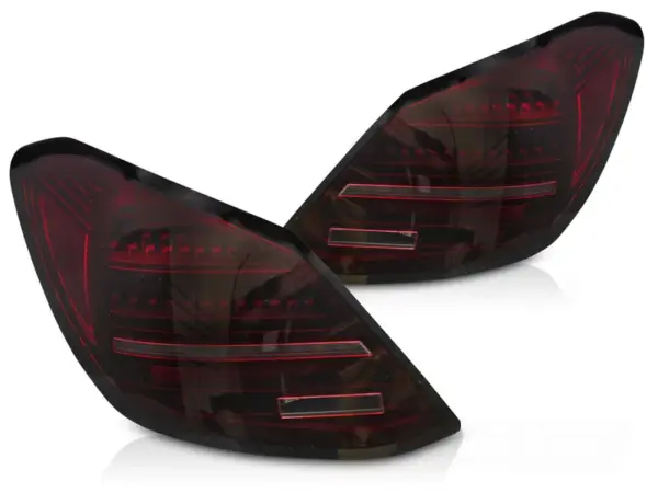 Baklykter Mercedes C-CLASS W205 14-21 LED SEQ Svart – for original LED – bilde 2 av 2
