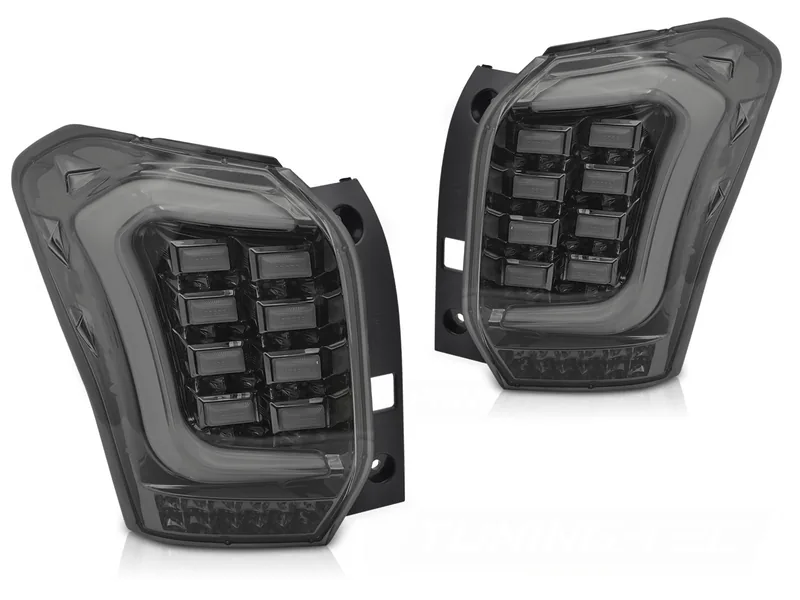 Baklykter Subaru Forester IV 13-18 LED Bar SEQ Røykfarget - Bilde 2