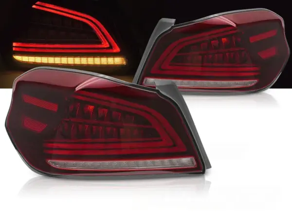 Baklykter Subaru WRX 14-21 LED SEQ Rød – bilde 1 av 2