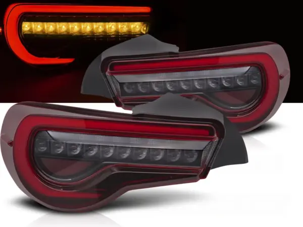 Baklykter Toyota GT86 12-21 LED Bar SEQ Rød – bilde 1 av 2