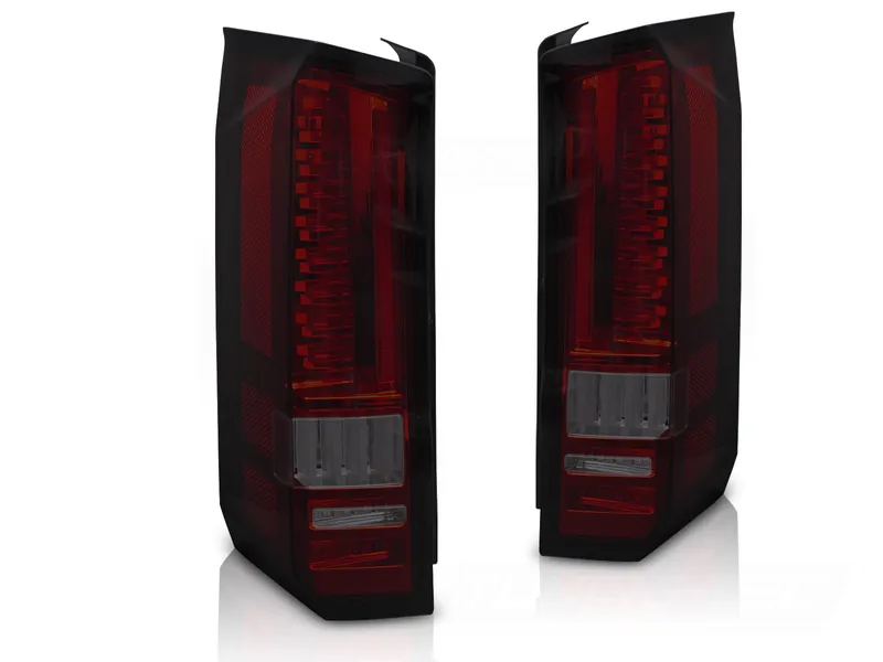 Baklykter VW Crafter 17- Full LED SEQ Rød/Røykfarget - Bilde 2