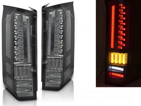 Baklykter VW Crafter 17- Full LED SEQ Røykfarget – bilde 1 av 2