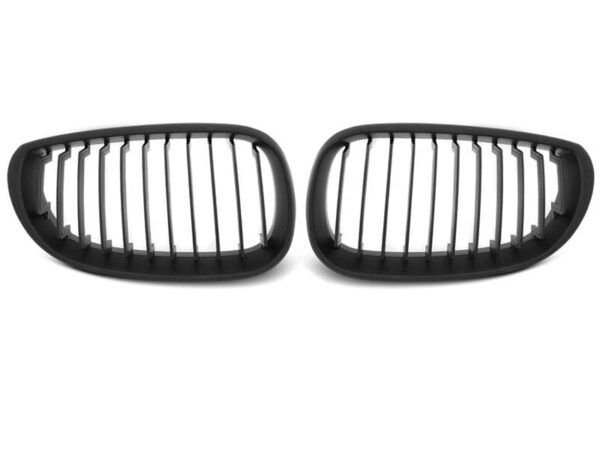 Grill BMW E60/E61 07.03-10 Svart – bilde 2 av 2